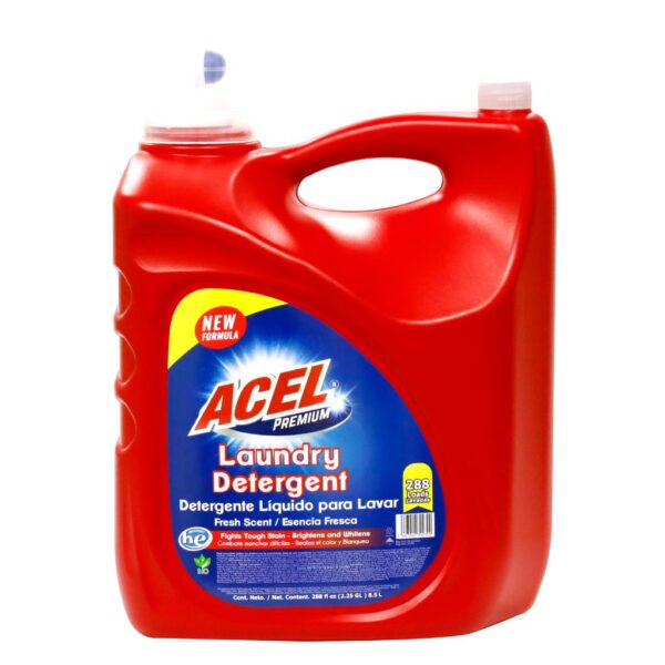 Acel Detergente Liquido 288 Lavadas / 2.25 galones